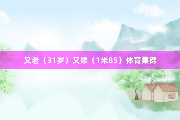 又老（31岁）又矮（1米85）体育集锦
