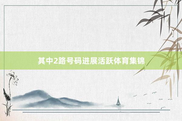 其中2路号码进展活跃体育集锦