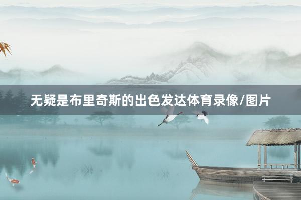 无疑是布里奇斯的出色发达体育录像/图片