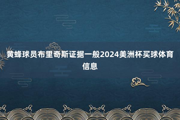 黄蜂球员布里奇斯证据一般2024美洲杯买球体育信息
