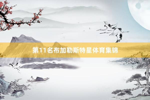 第11名布加勒斯特星体育集锦