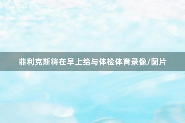 菲利克斯将在早上给与体检体育录像/图片