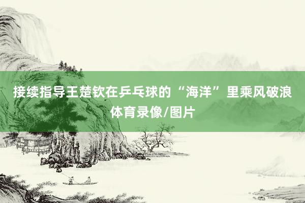 接续指导王楚钦在乒乓球的 “海洋” 里乘风破浪体育录像/图片