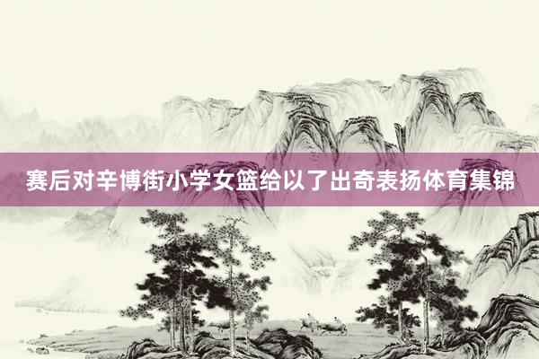 赛后对辛博街小学女篮给以了出奇表扬体育集锦