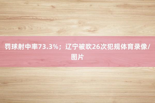 罚球射中率73.3%；辽宁被吹26次犯规体育录像/图片