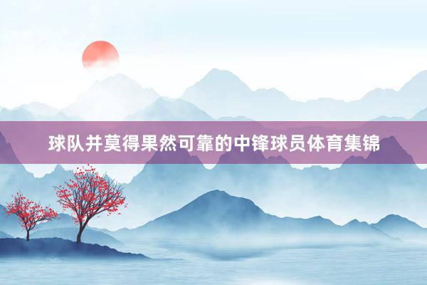 球队并莫得果然可靠的中锋球员体育集锦