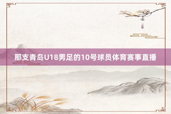 那支青岛U18男足的10号球员体育赛事直播