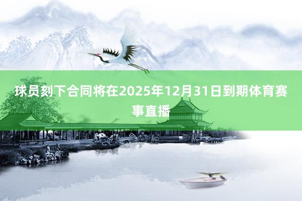 球员刻下合同将在2025年12月31日到期体育赛事直播