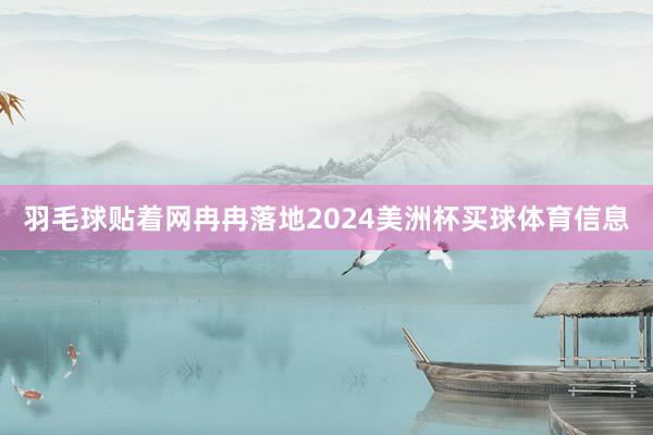 羽毛球贴着网冉冉落地2024美洲杯买球体育信息