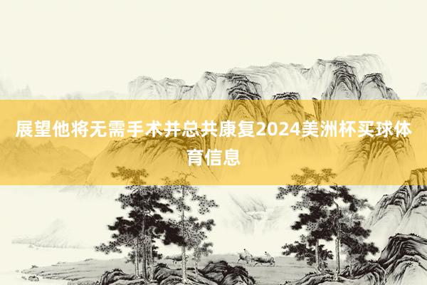 展望他将无需手术并总共康复2024美洲杯买球体育信息
