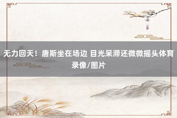 无力回天!唐斯坐在场边 目光呆滞还微微摇头体育录像/图片
