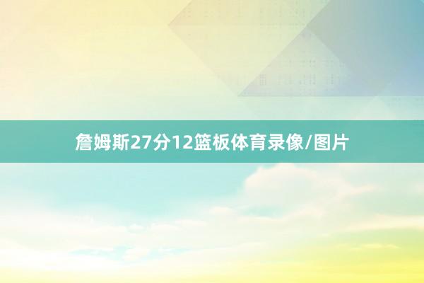 詹姆斯27分12篮板体育录像/图片