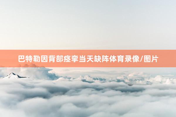 巴特勒因背部痉挛当天缺阵体育录像/图片