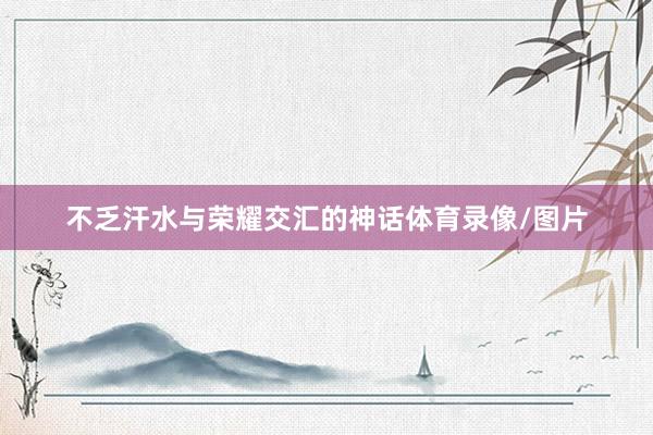 不乏汗水与荣耀交汇的神话体育录像/图片