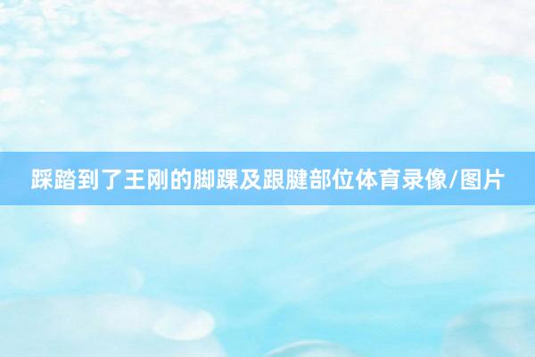 踩踏到了王刚的脚踝及跟腱部位体育录像/图片