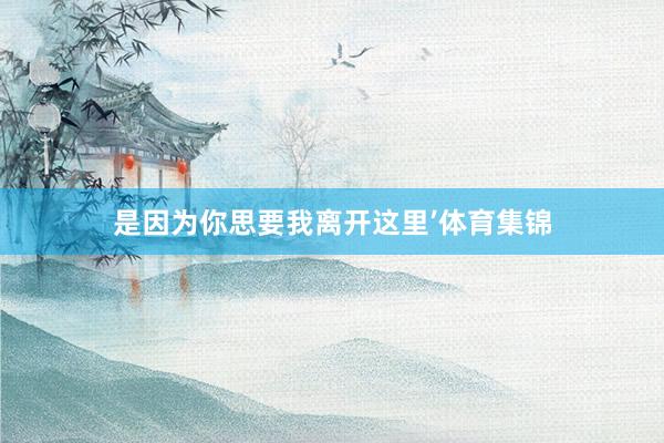 是因为你思要我离开这里’体育集锦