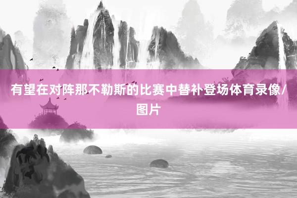 有望在对阵那不勒斯的比赛中替补登场体育录像/图片