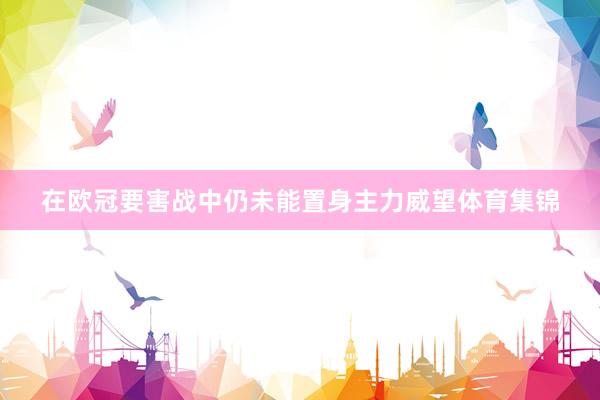 在欧冠要害战中仍未能置身主力威望体育集锦