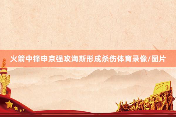 火箭中锋申京强攻海斯形成杀伤体育录像/图片