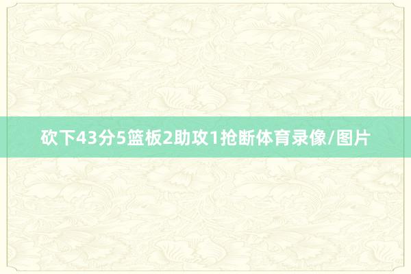 砍下43分5篮板2助攻1抢断体育录像/图片