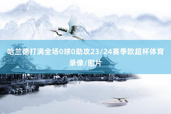 哈兰德打满全场0球0助攻23/24赛季欧超杯体育录像/图片