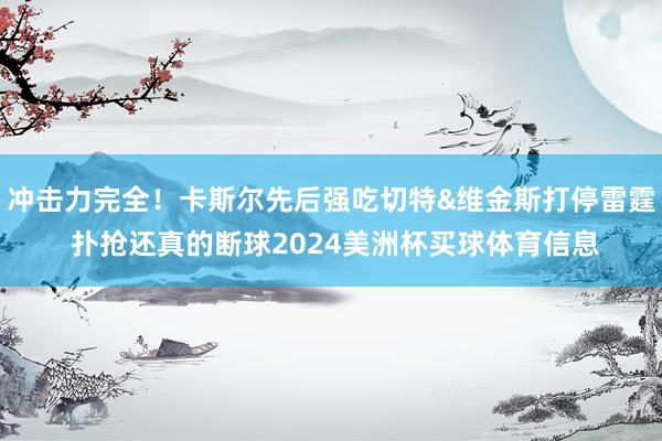 冲击力完全！卡斯尔先后强吃切特&维金斯打停雷霆 扑抢还真的断球2024美洲杯买球体育信息